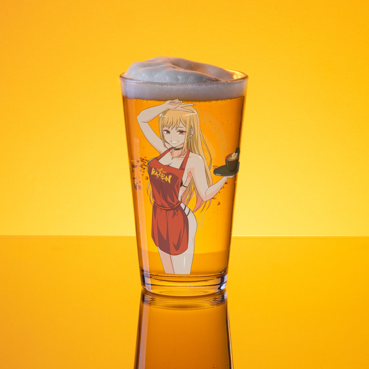 Spicy Ramen House Pint Glass - Marin