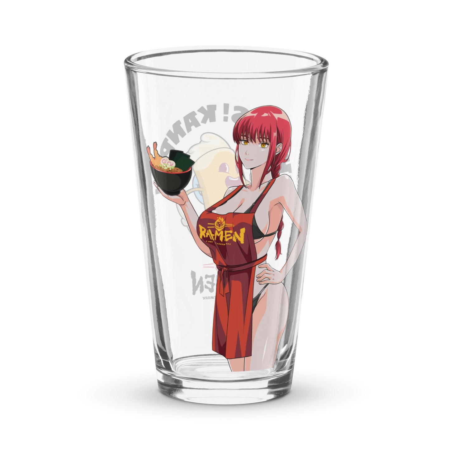 Spicy Ramen House Pint Glass - Makima