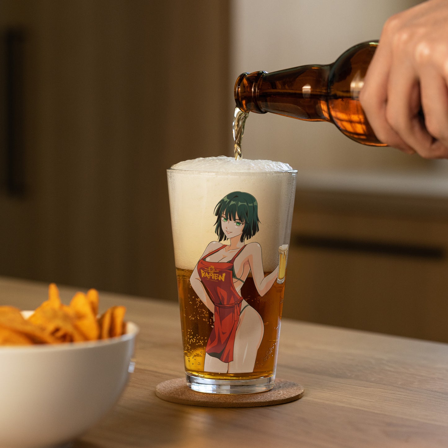 Spicy Ramen House Pint Glass - Fubuki