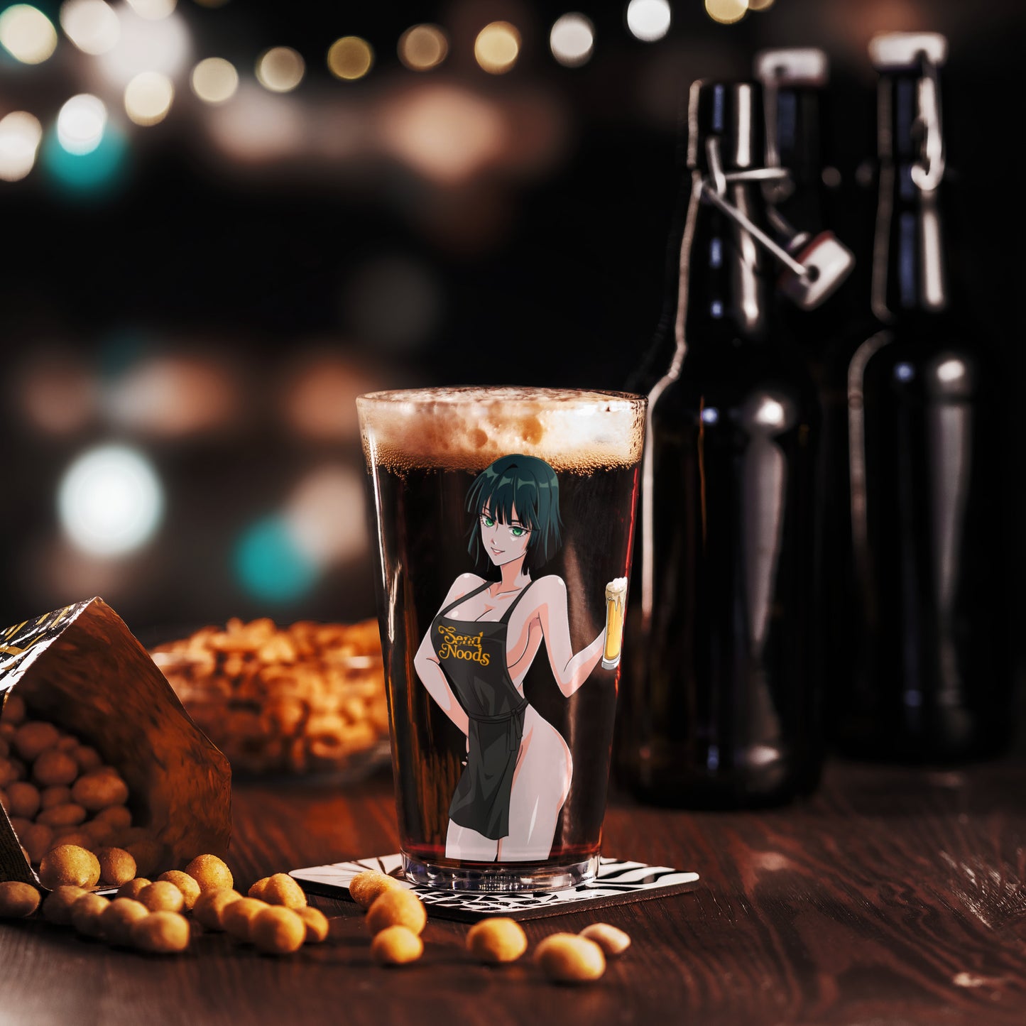 Spicy Ramen House Pint Glass - Fubuki Send Noods