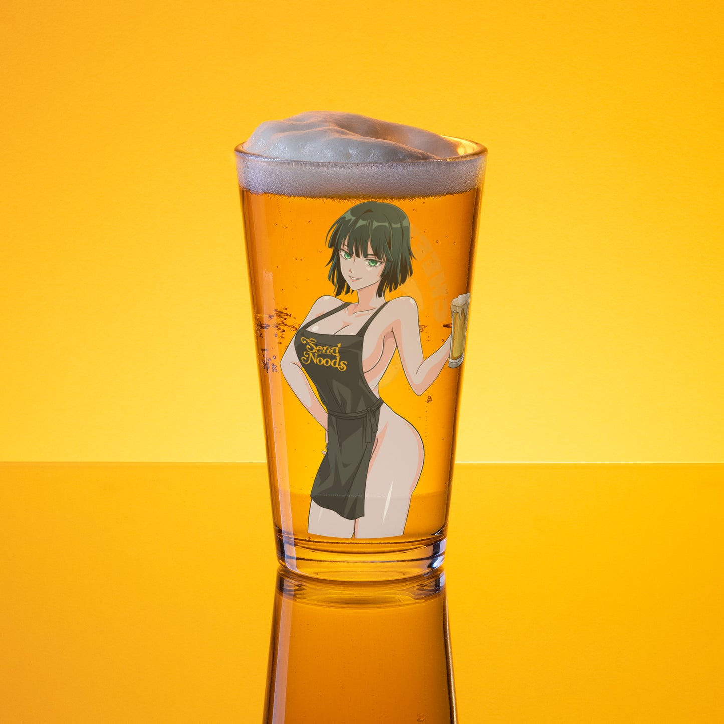 Spicy Ramen House Pint Glass - Fubuki Send Noods