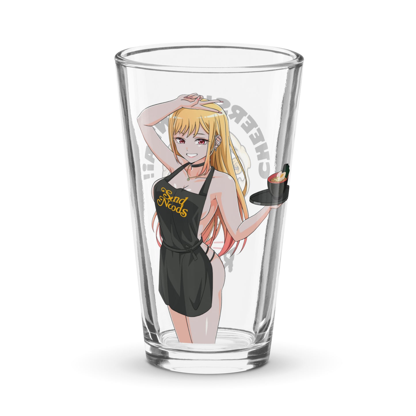 Spicy Ramen House Pint Glass - Marin Send Noods