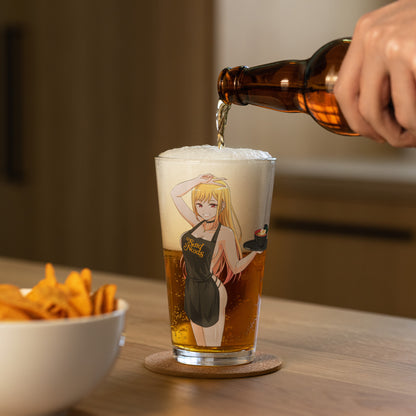 Spicy Ramen House Pint Glass - Marin Send Noods