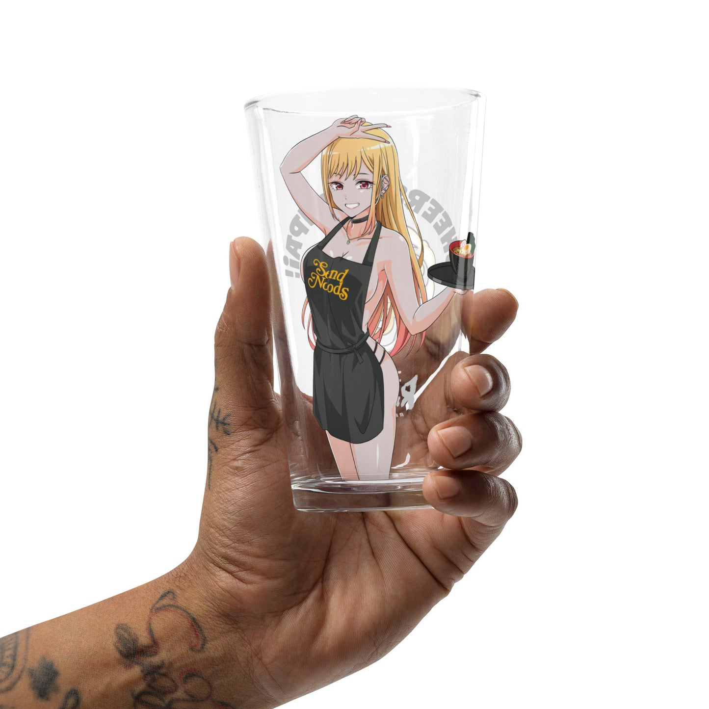 Spicy Ramen House Pint Glass - Marin Send Noods