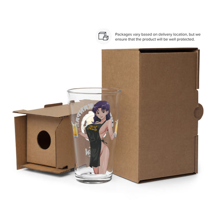 Spicy Ramen House Pint Glass - Misato Send Noods