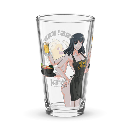 Spicy Ramen House Pint Glass - Robin Send Noods