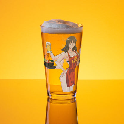 Spicy Ramen House Pint Glass - Robin