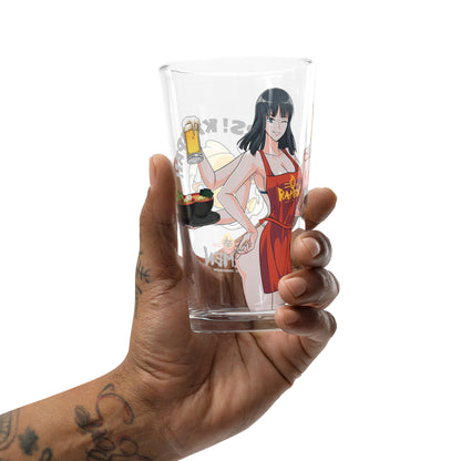 Spicy Ramen House Pint Glass - Robin