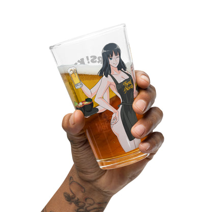 Spicy Ramen House Pint Glass - Robin Send Noods