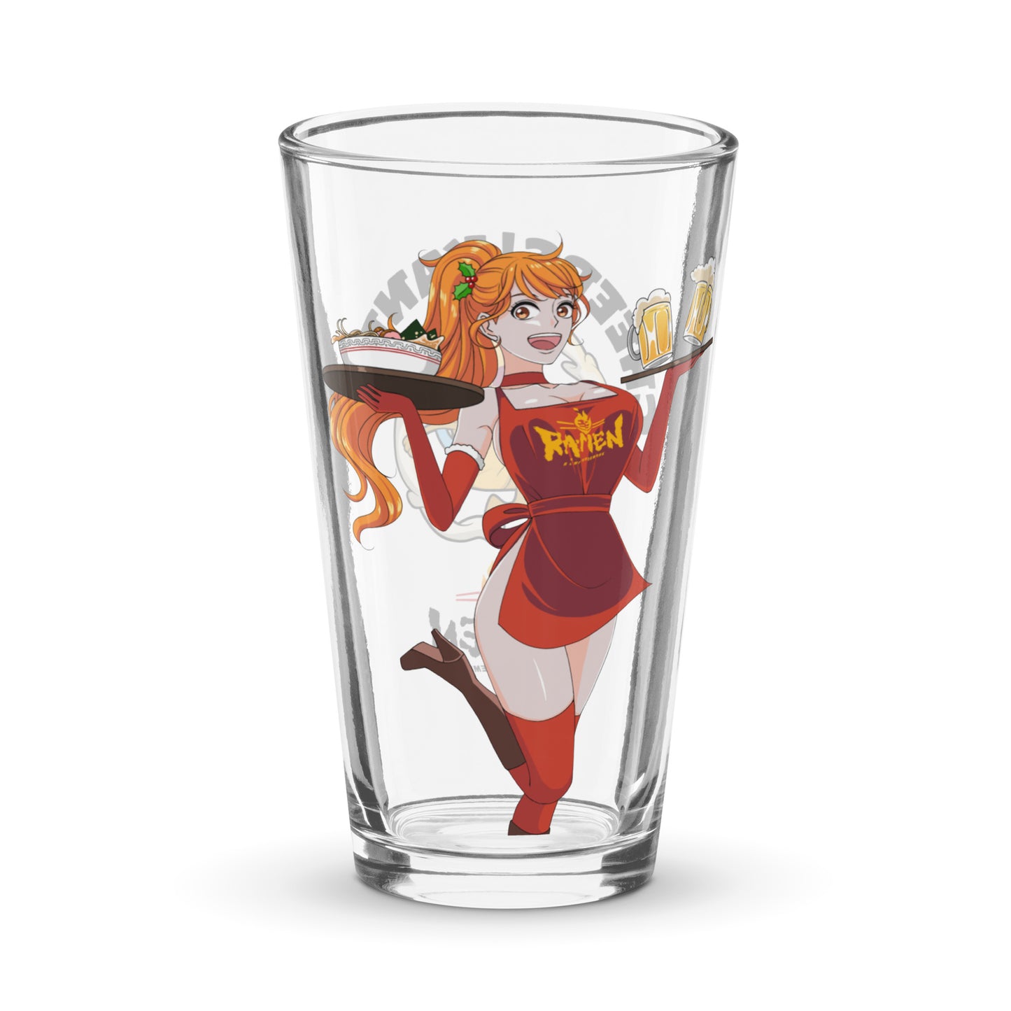 Spicy Ramen House Pint Glass - Nami