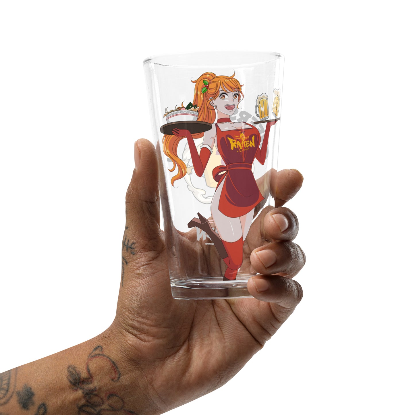 Spicy Ramen House Pint Glass - Nami