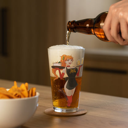 Spicy Ramen House Pint Glass - Nami Send Noods