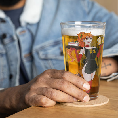 Spicy Ramen House Pint Glass - Nami Send Noods