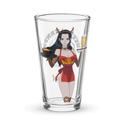 Spicy Ramen House Pint Glass - Robin