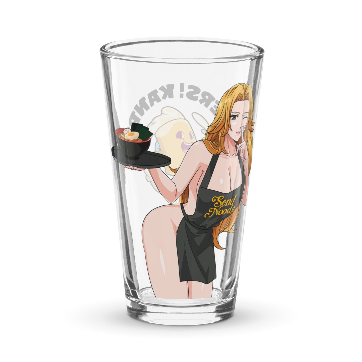 Spicy Ramen House Pint Glass - Rangiku Send Noods