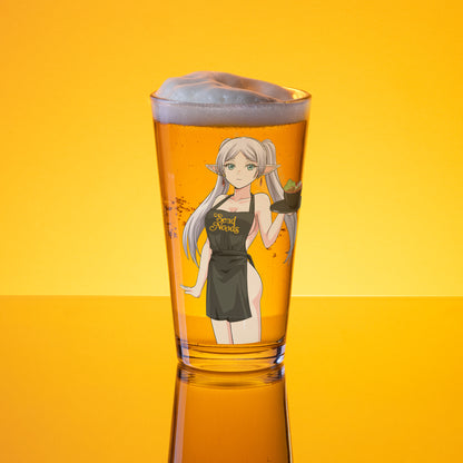 Spicy Ramen House Pint Glass - Frieren Send Noods