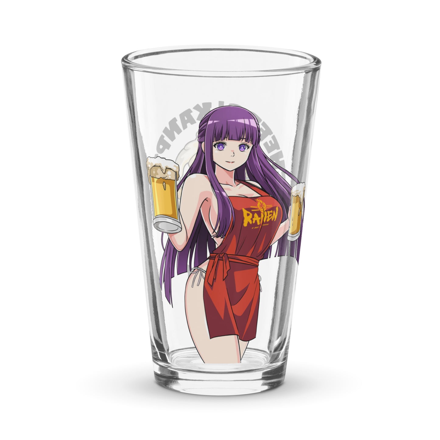 Spicy Ramen House Pint Glass - Fern