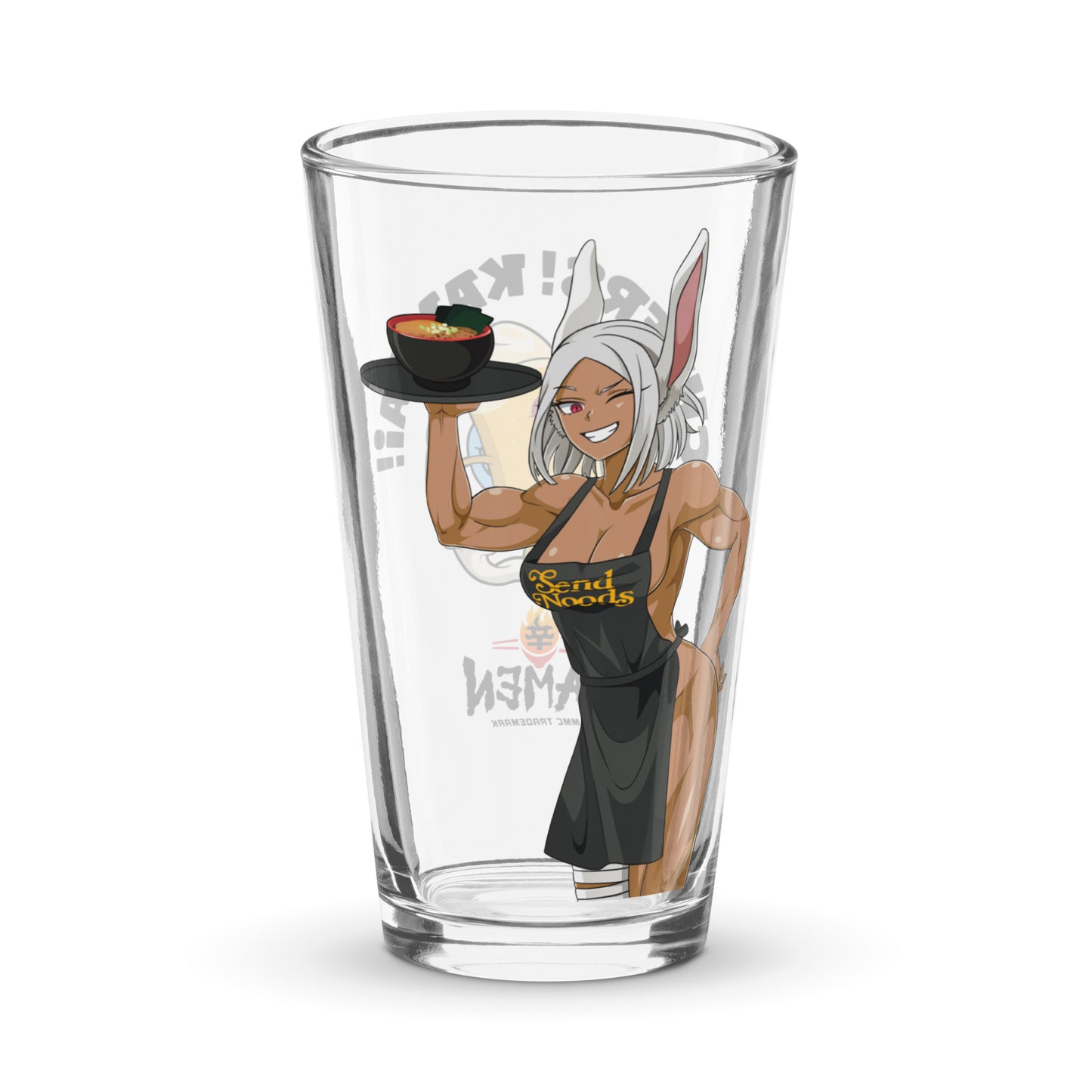 Spicy Ramen House Pint Glass - Mirko Send Noods