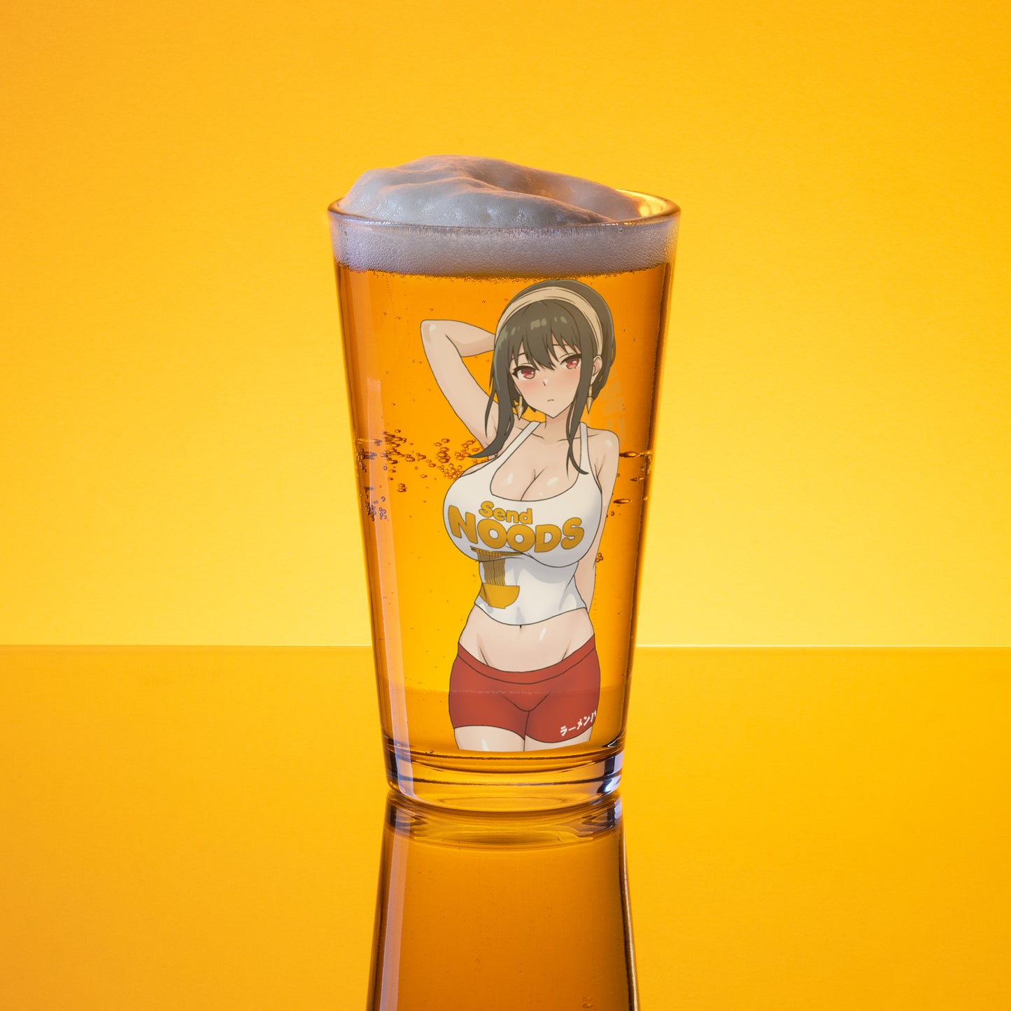 Spicy Ramen House Pint Glass - MAY Yor