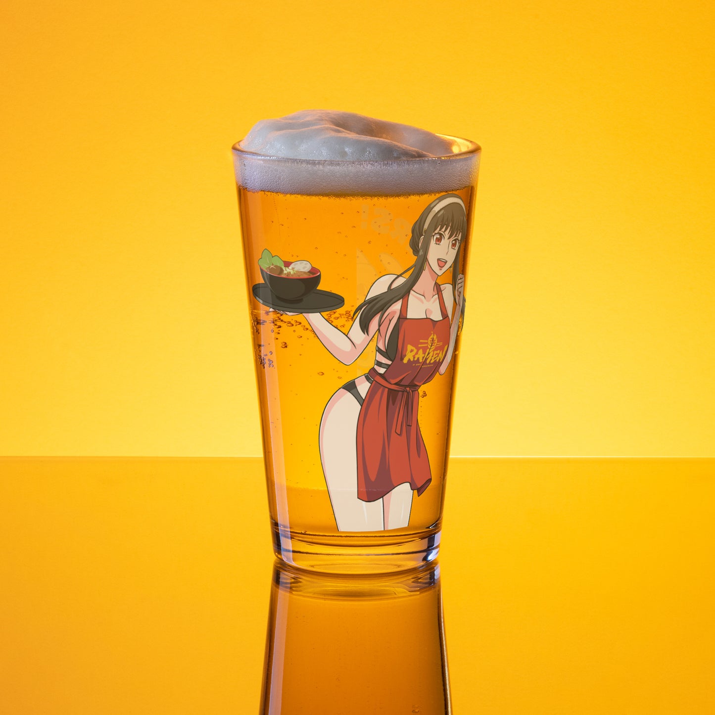 Spicy Ramen House Pint Glass - Yor