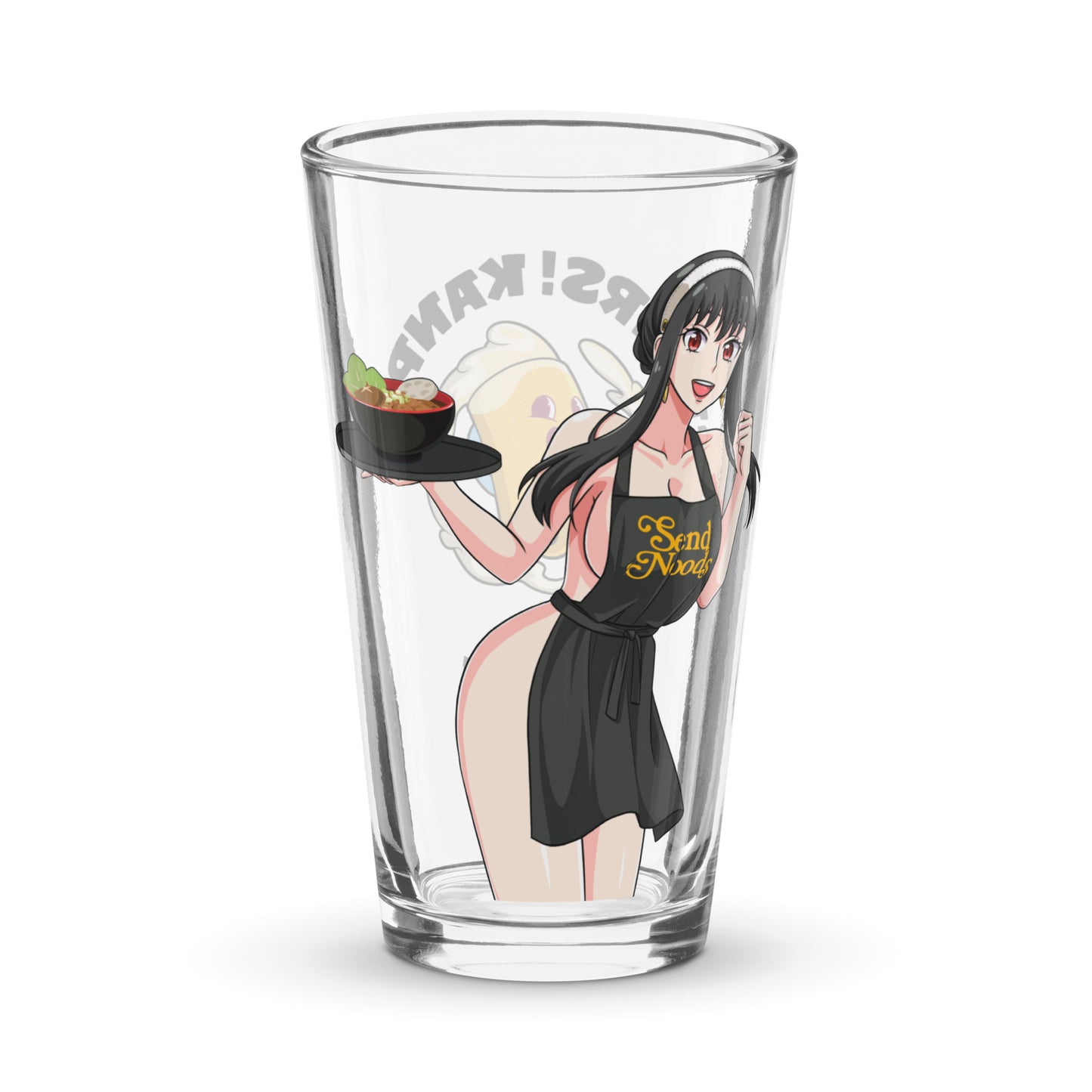 Spicy Ramen House Pint Glass - Yor Send Noods