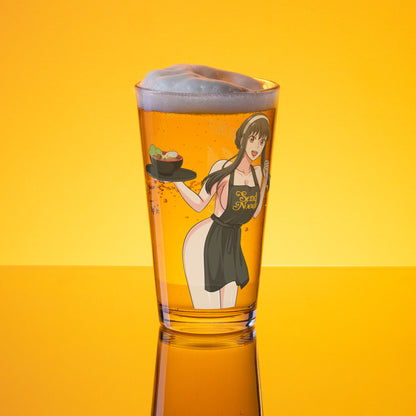 Spicy Ramen House Pint Glass - Yor Send Noods