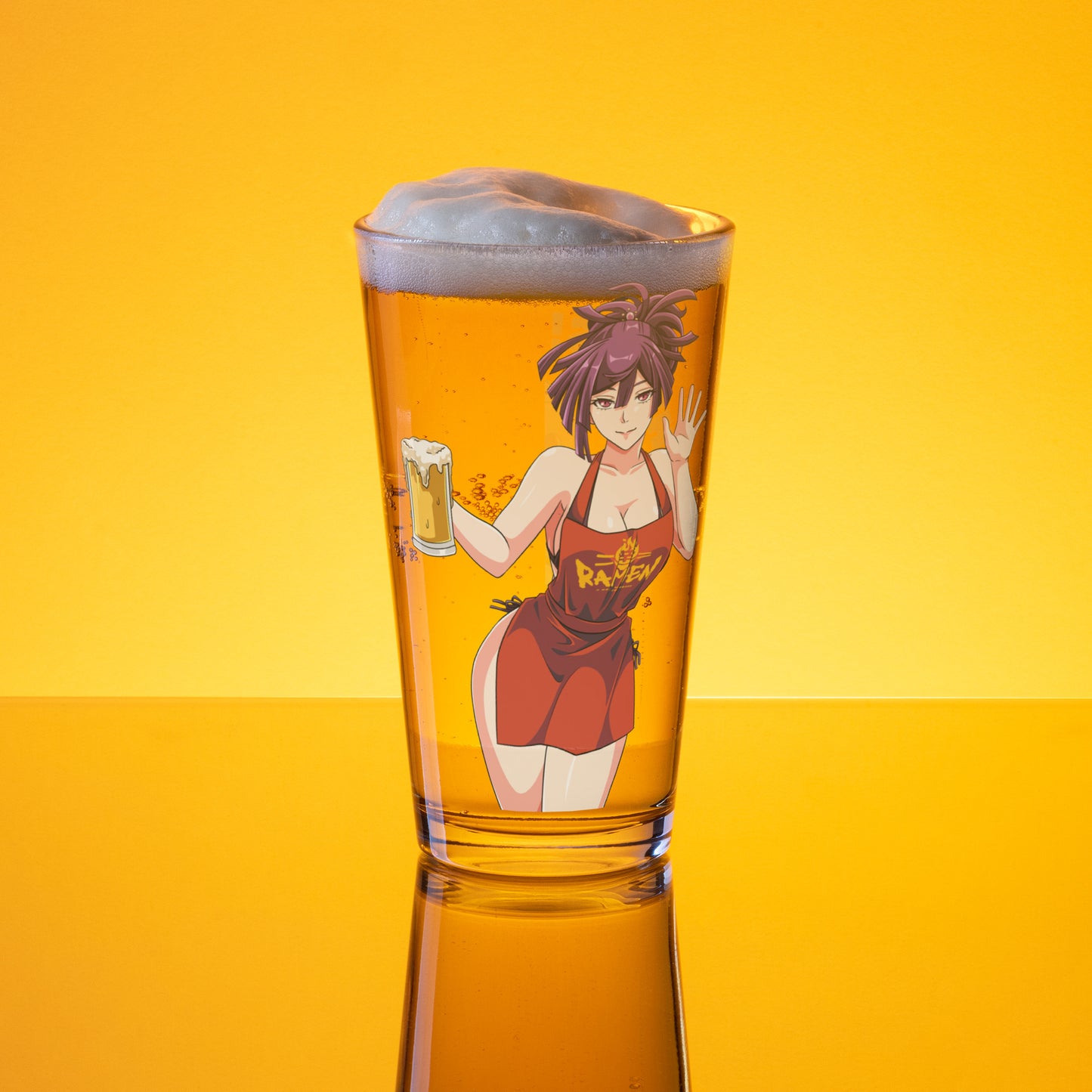 Spicy Ramen House Pint Glass - Yuzuhira