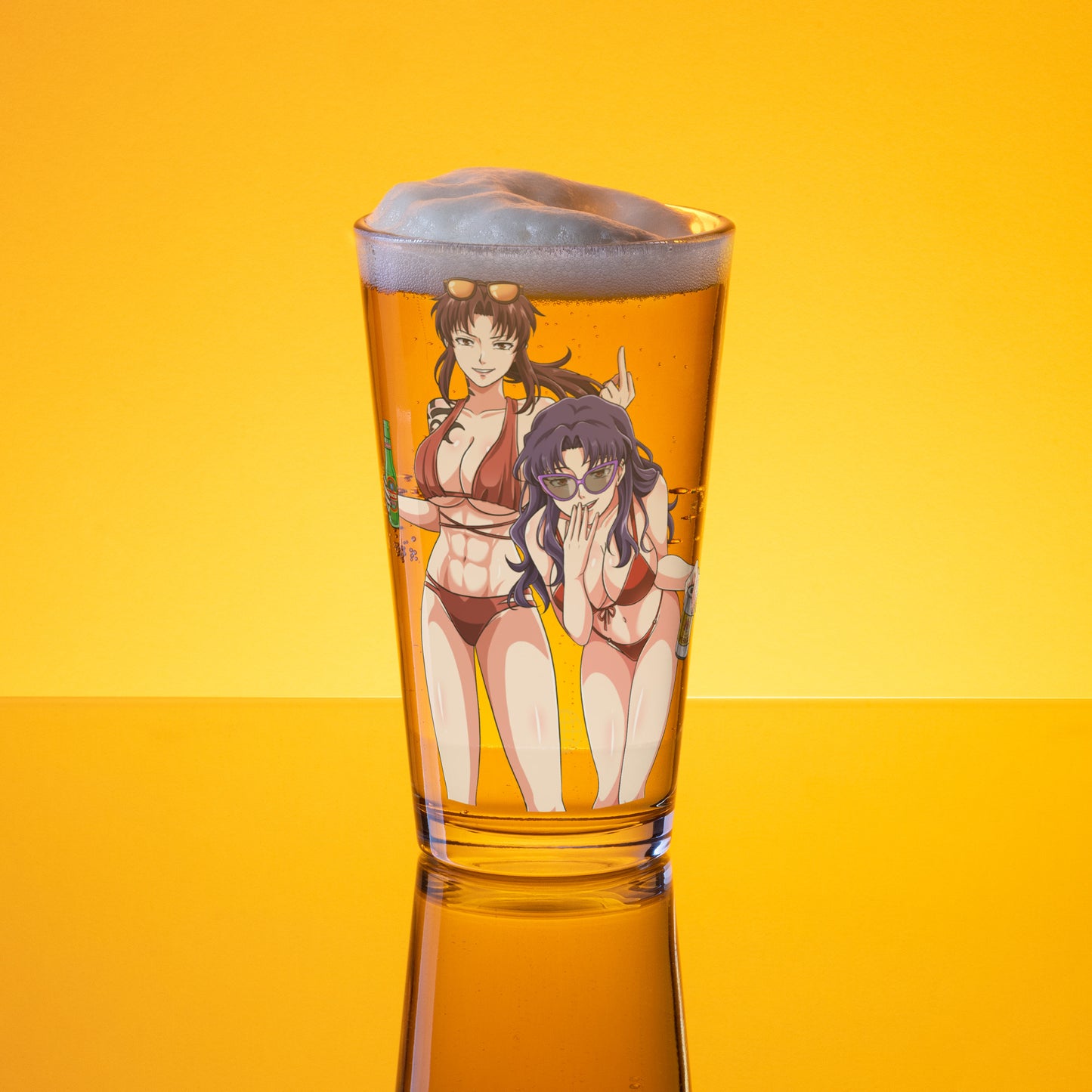 SUMMER CRUSH Revy/Misato Beer Glass