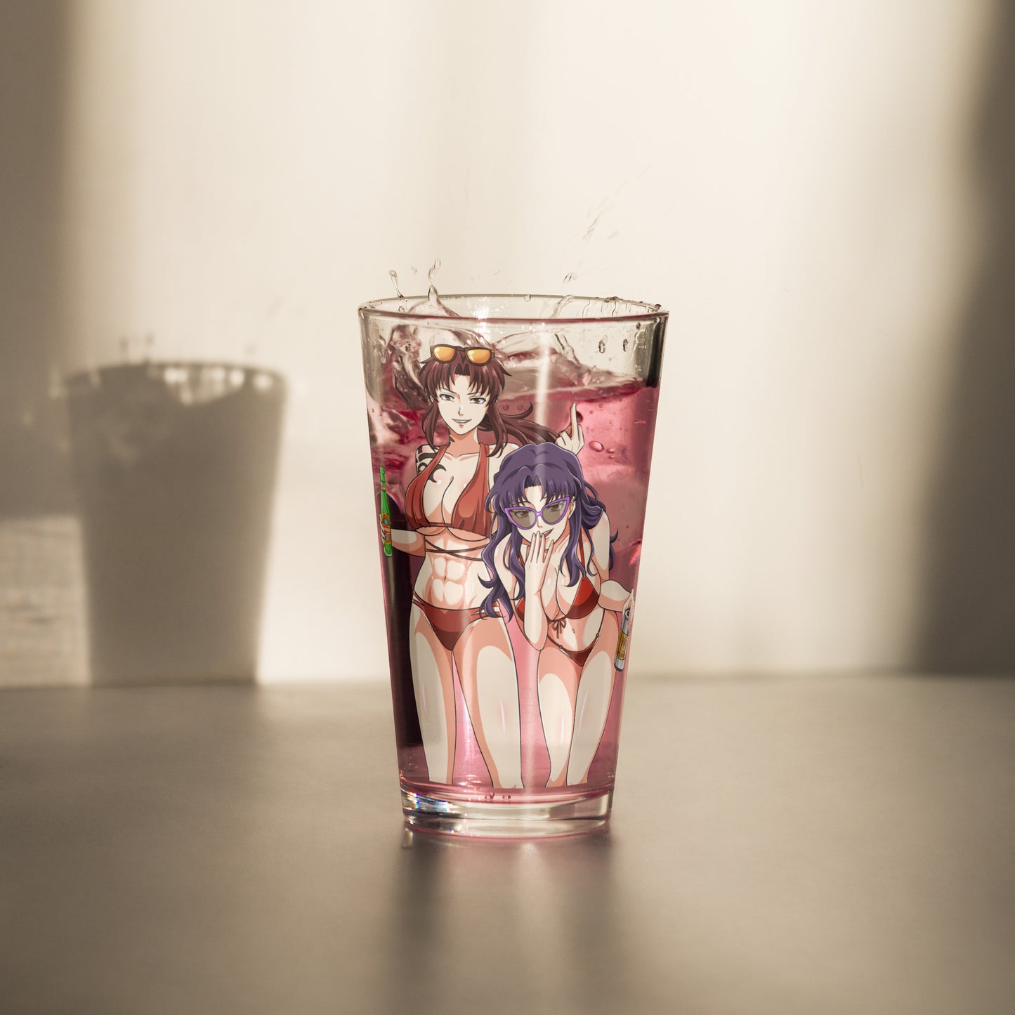 SUMMER CRUSH Revy/Misato Beer Glass