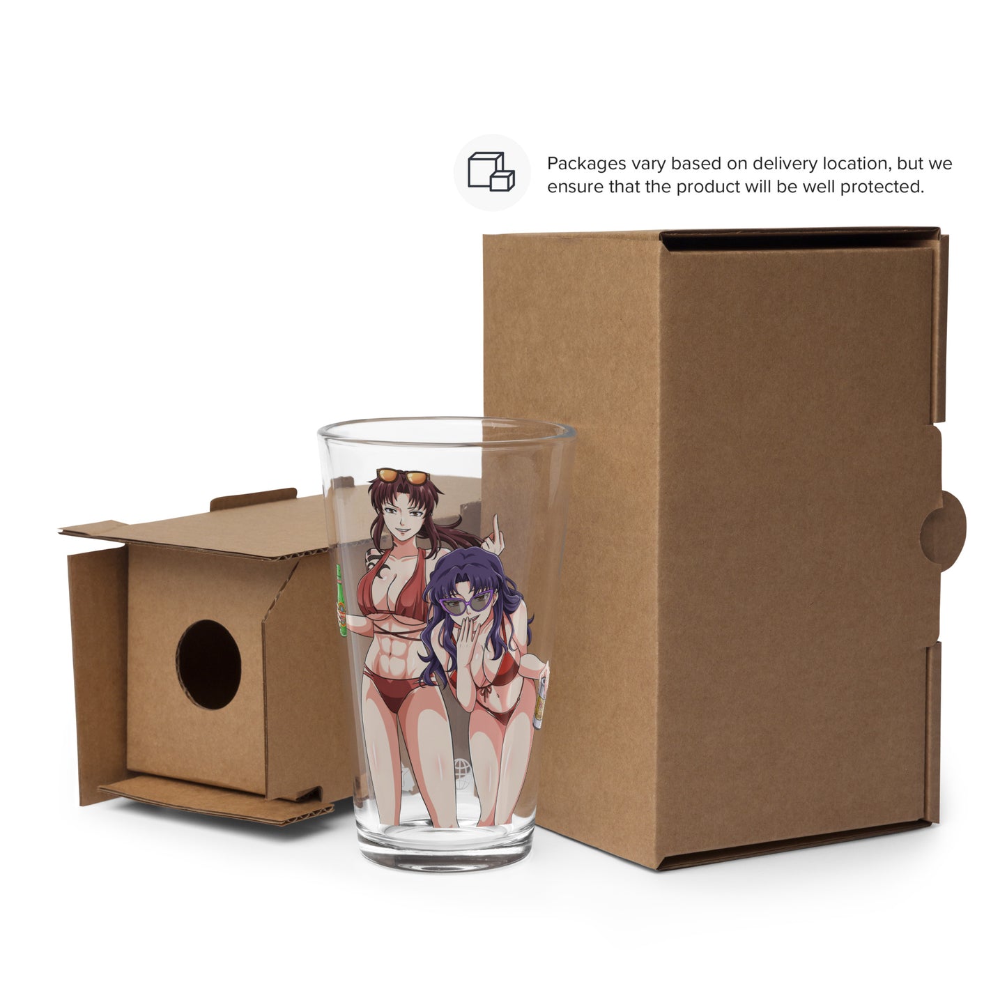 SUMMER CRUSH Revy/Misato Beer Glass