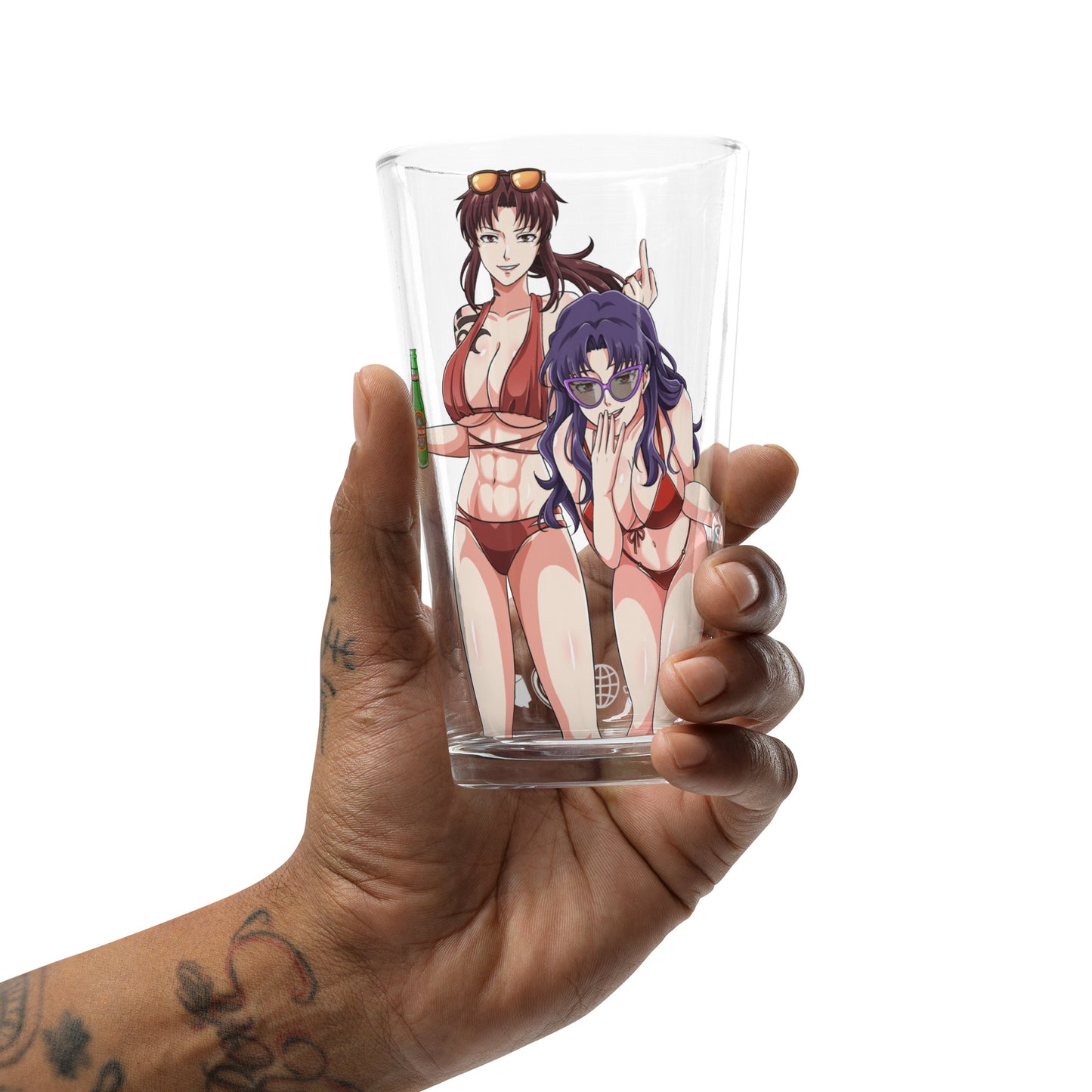 SUMMER CRUSH Revy/Misato Beer Glass